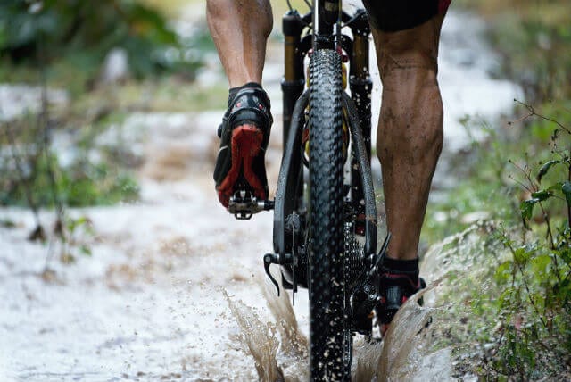 can you ride a bike in the rain